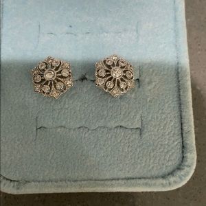Beautiful Diamonique earrings from QVC, never worn